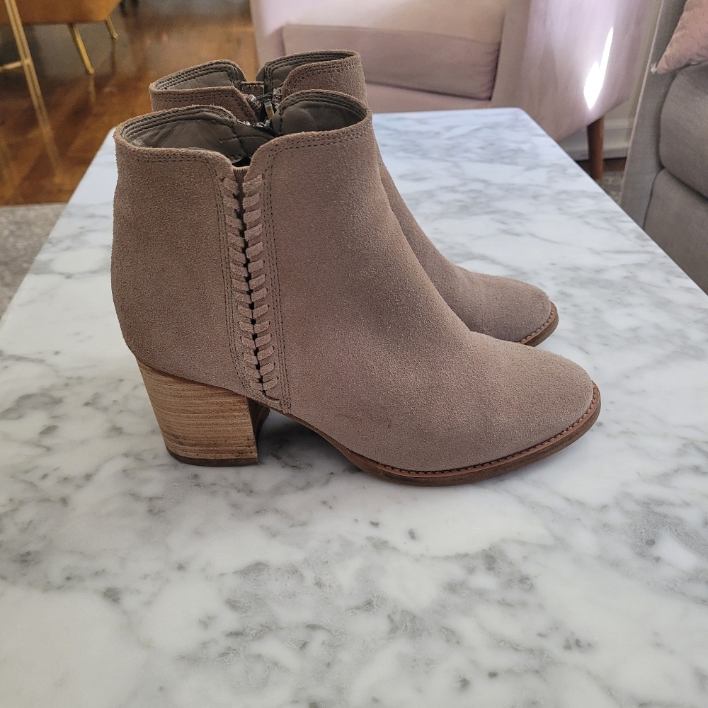 Gray Blondo Booties